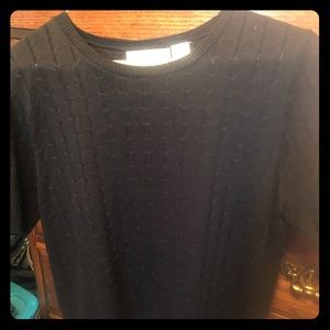 Black shortsleeved sweater, never worn
